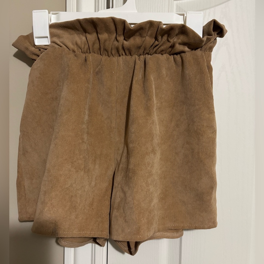 Brown Paper Bag Shorts